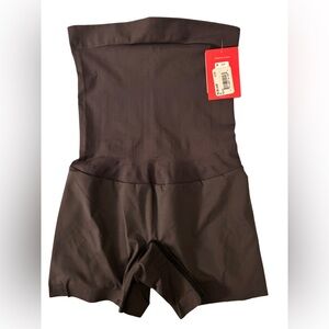 SPANX Black Super Slimming High Waisted Mid Thigh Shapewear Size S NWT